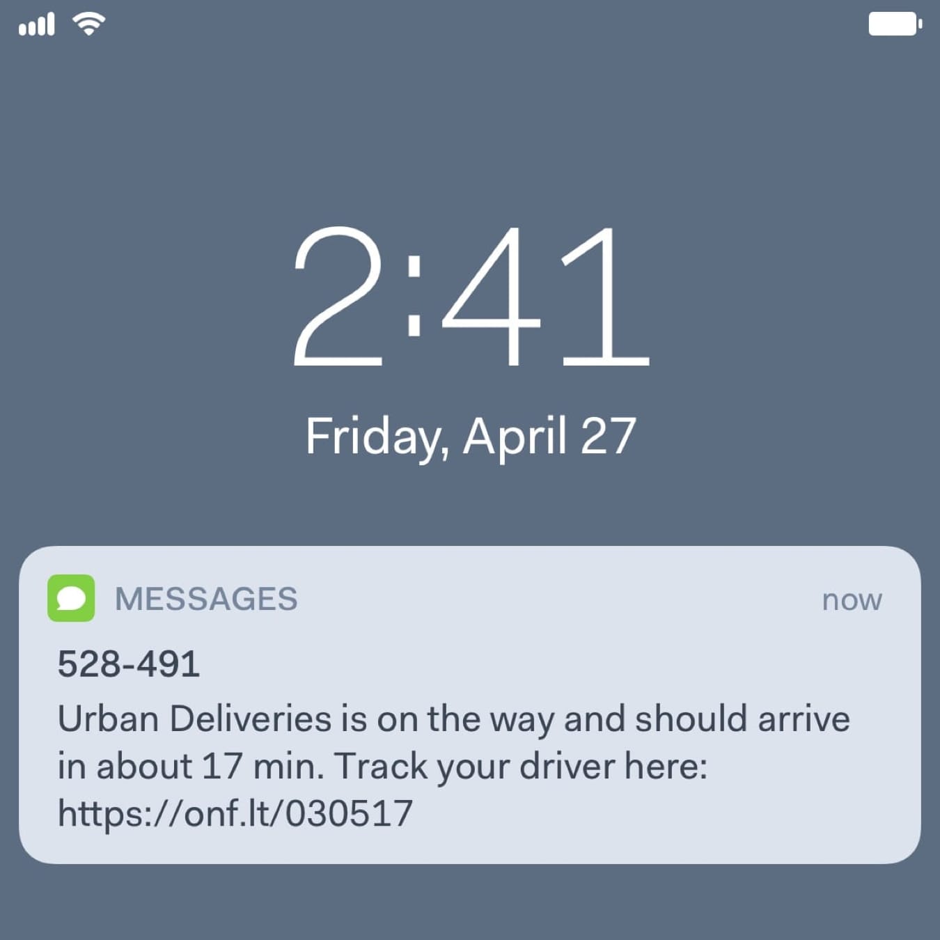 Notify Customers