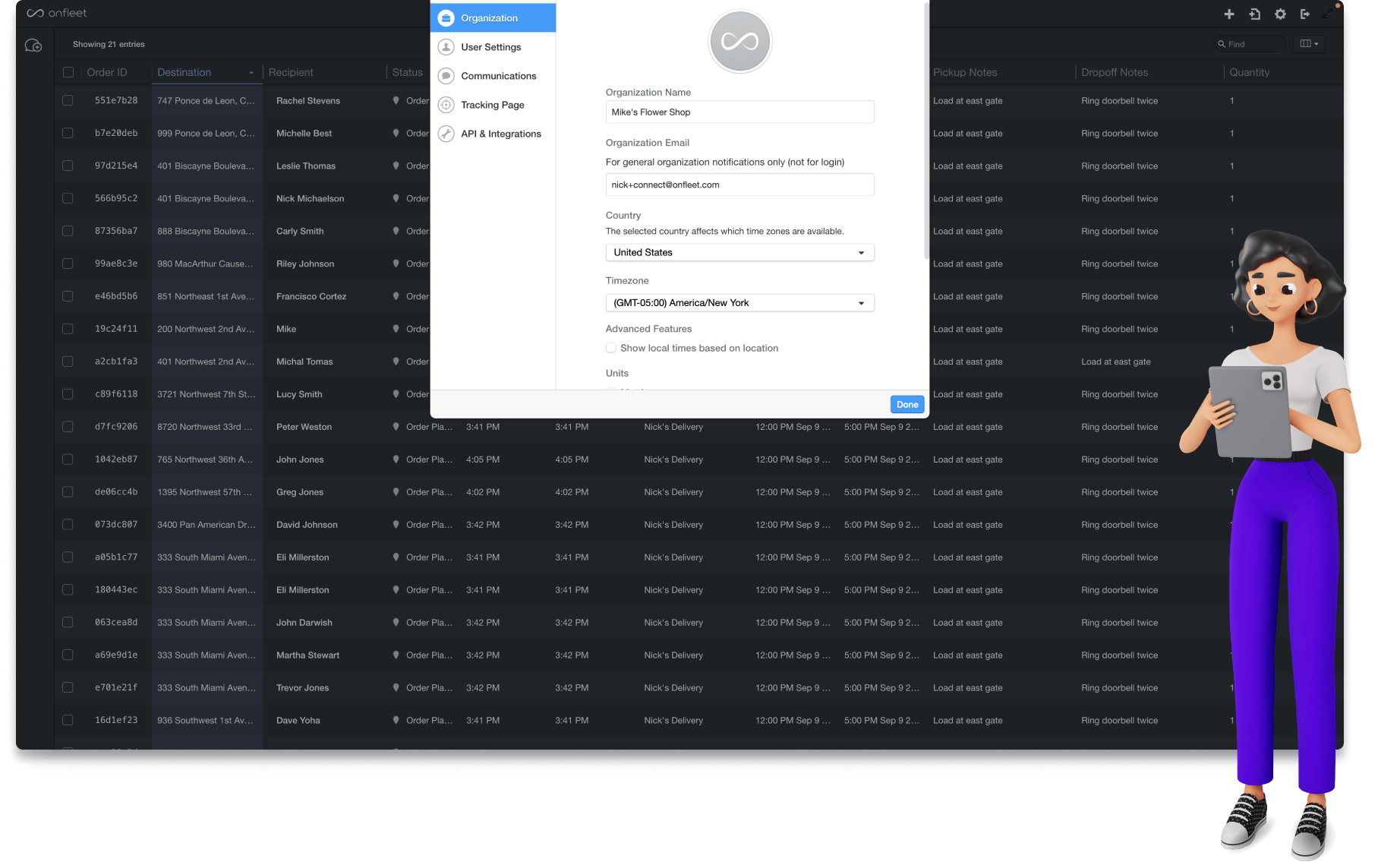 Client Portal for a Better Delivery Experience End-to-End