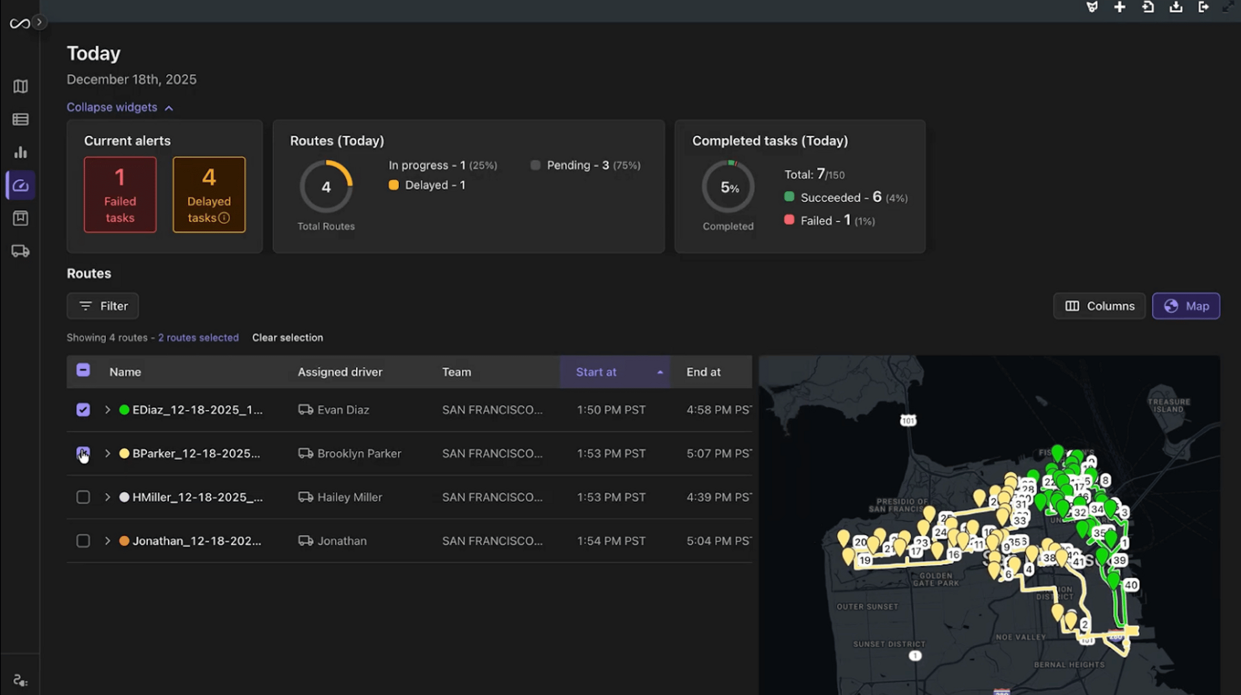 Live Command Center