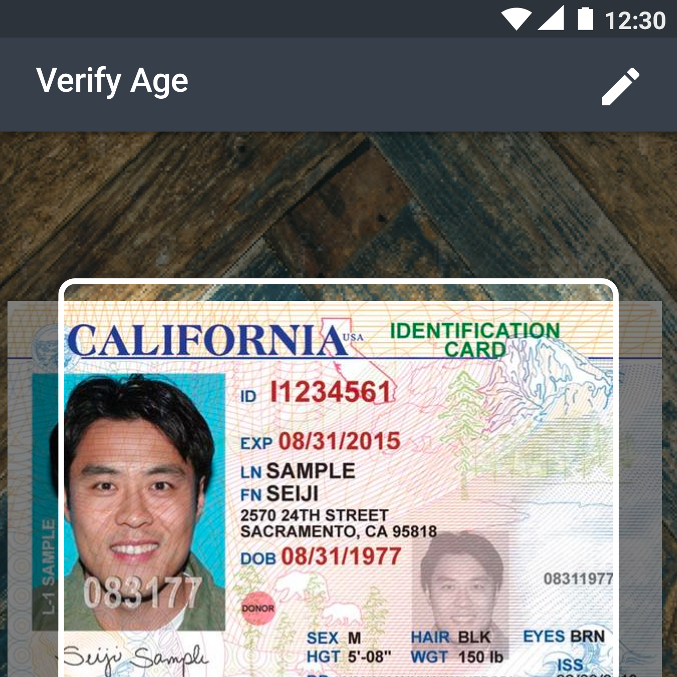 Age Verification