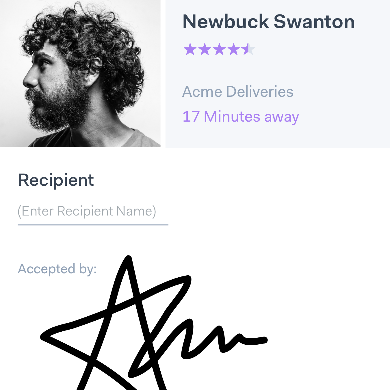 Contactless Signatures