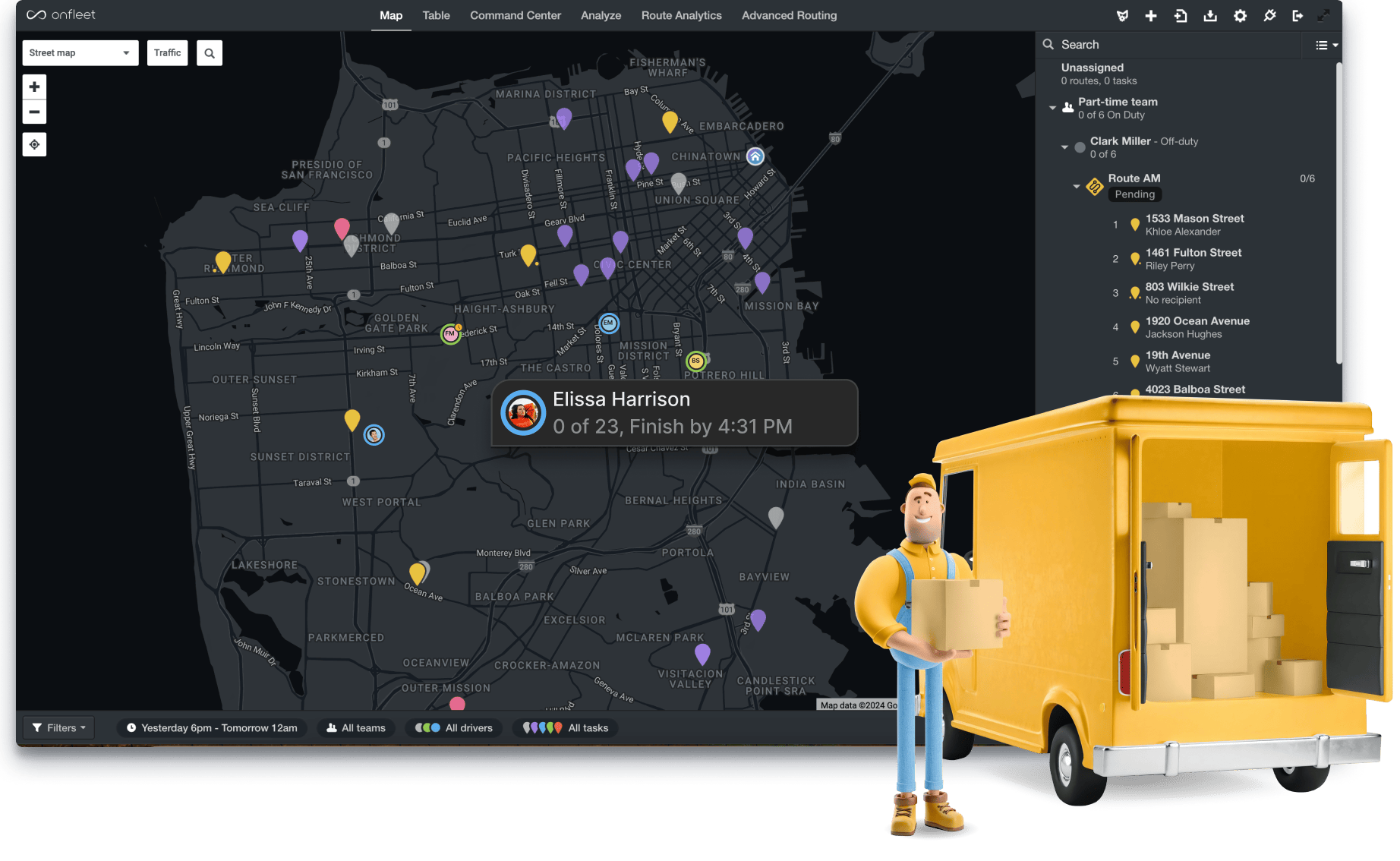 Dispatching Software for Fast, Accurate Driver Assignment