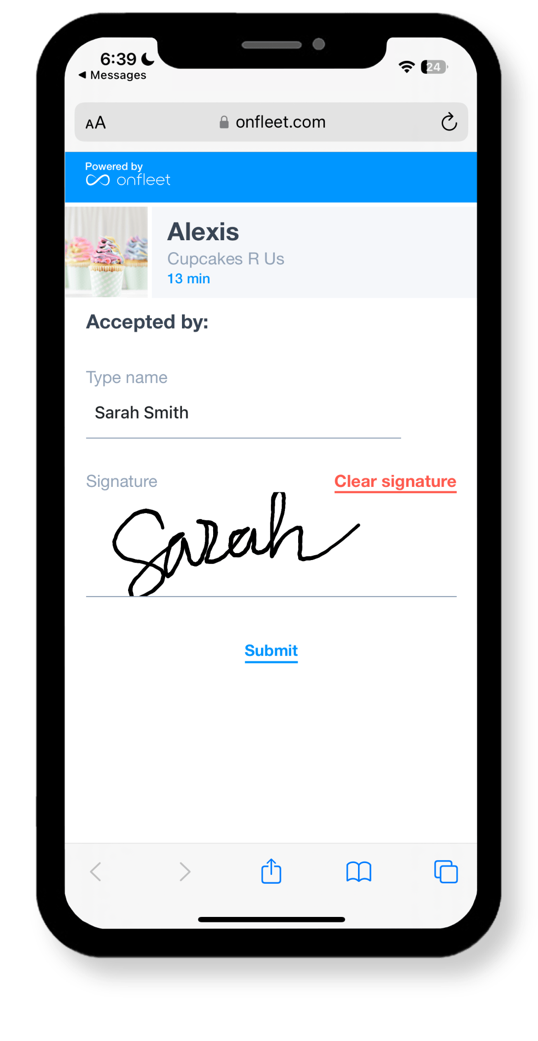 Digital, Contactless Signatures 