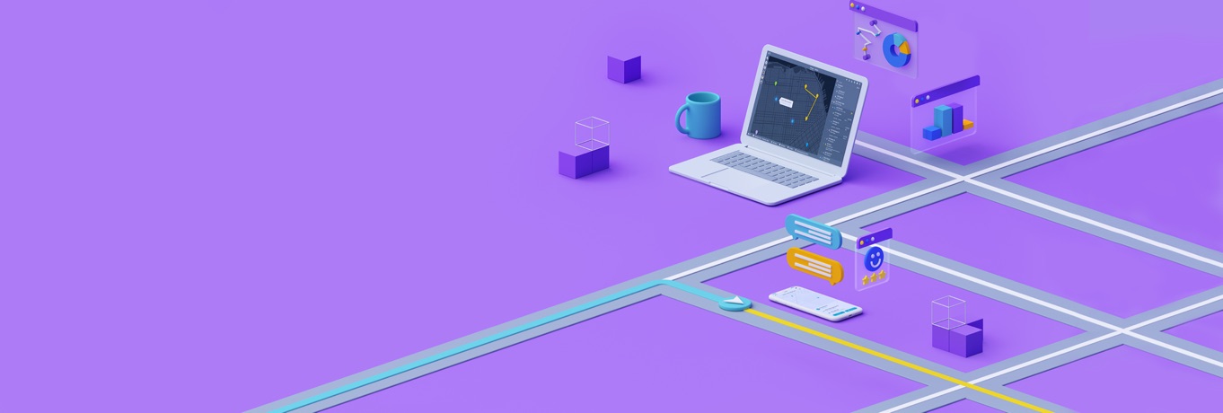 Onfleet Sign Up Hero Illustration