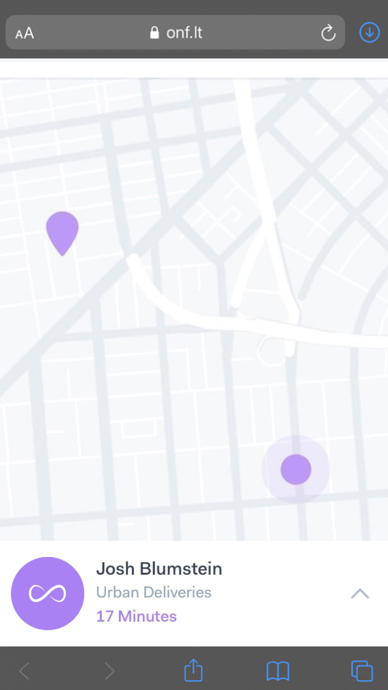 Real-time GPS driver tracking