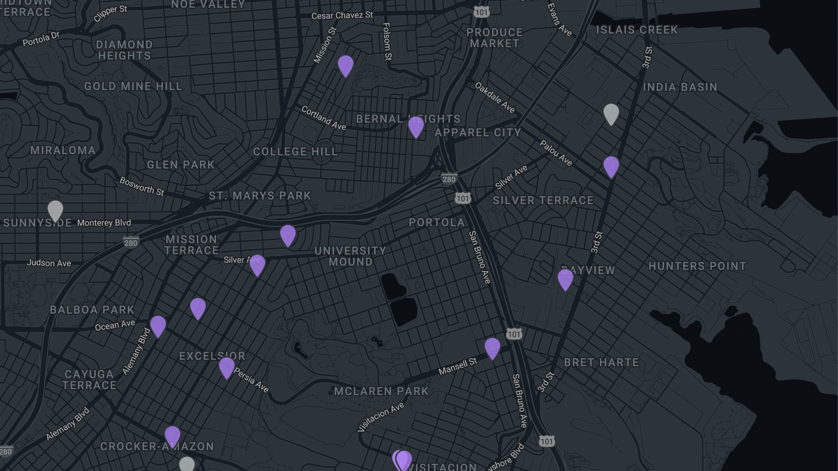 Onfleet support examples Images displaying support examples for the product