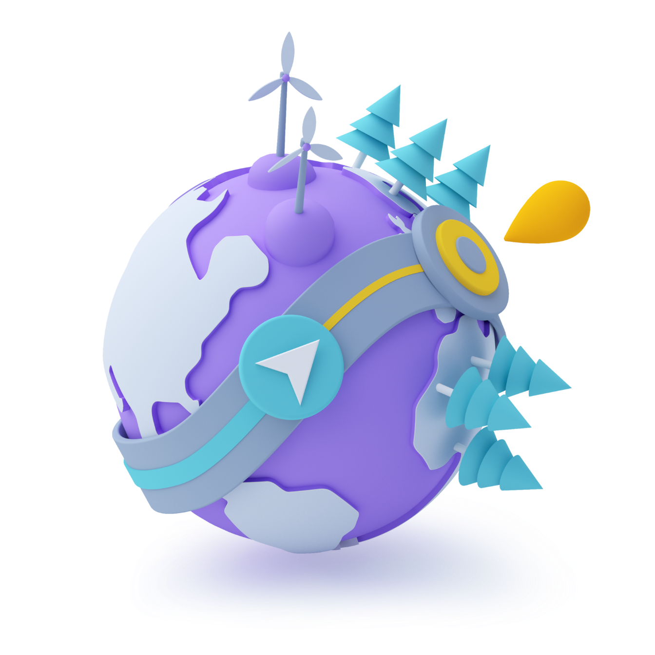 Offset planet
