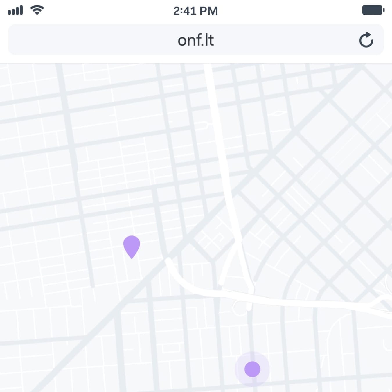 Onfleet Real-time Driver Tracking